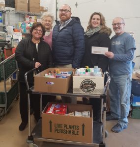 personal care item donation at West Chester Food Cupboard